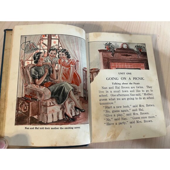 Happy living Health and safety series school book Mcnally HC 1927 VtG - Picture 6 of 11